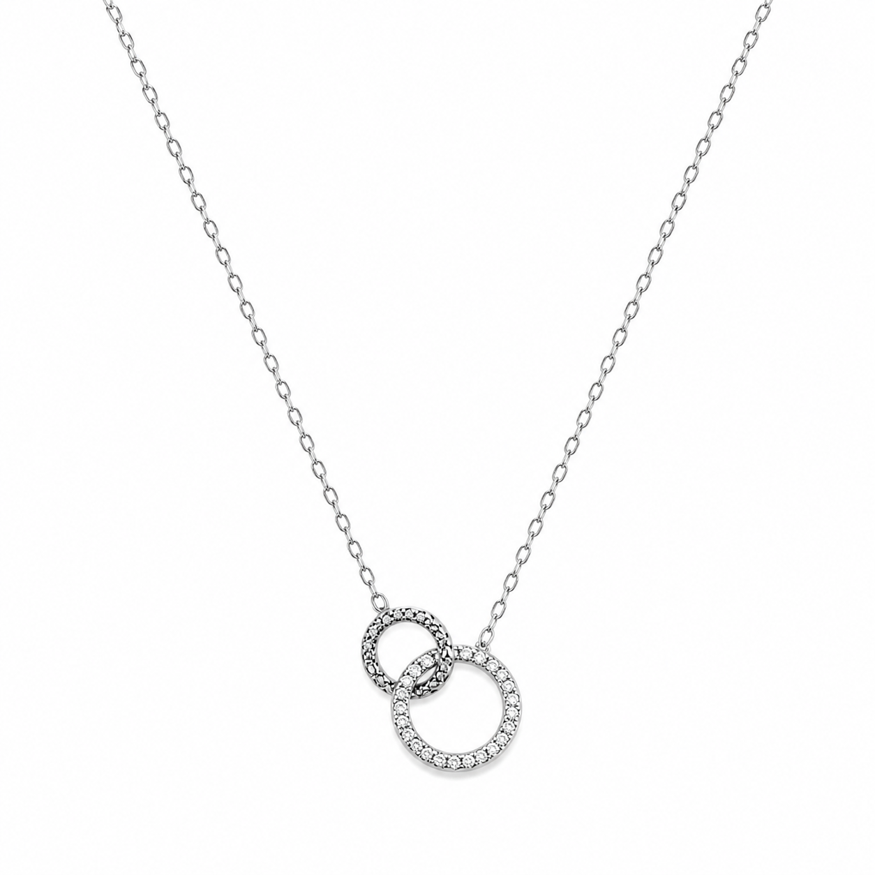 Collar Aros de plata