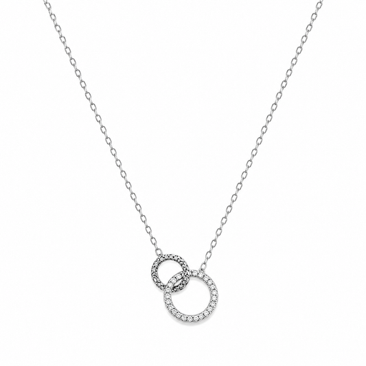Collar Aros de plata