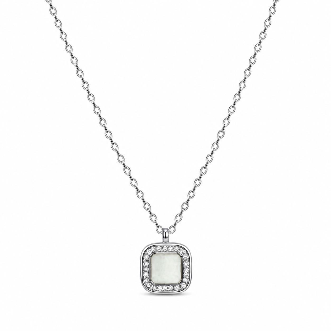Collar Delia plata