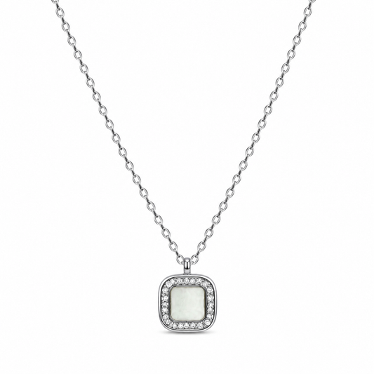 Collar Delia plata