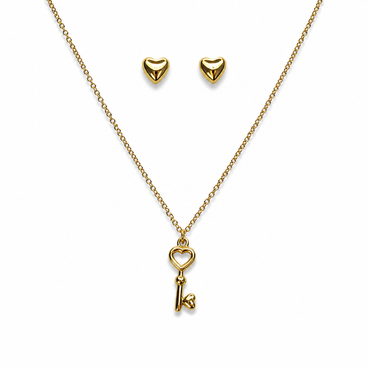 Conjunto Llave de corazón
