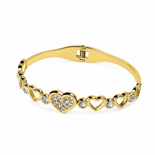Brazalete corazones